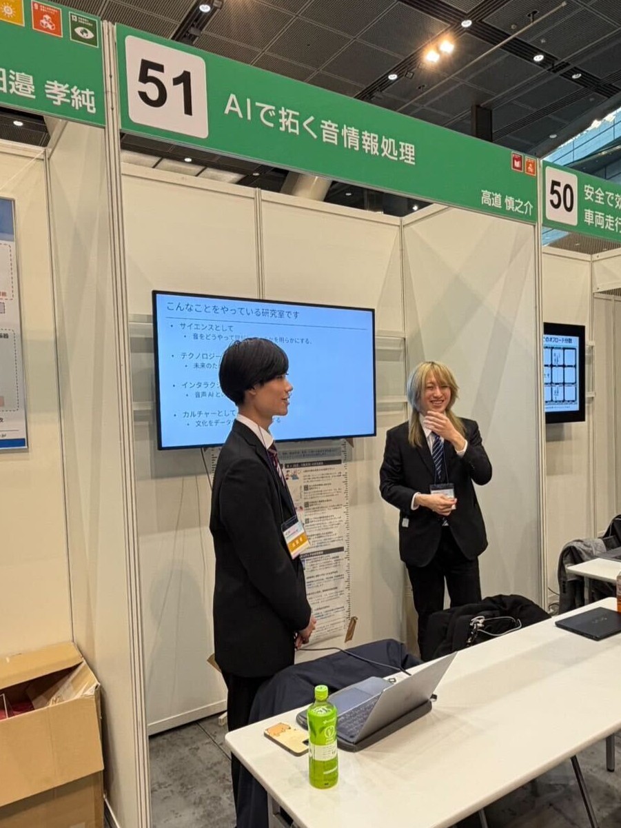 KEIO TECHNO-MALL 2025での展示の様子